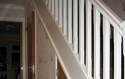 Top of stairs before